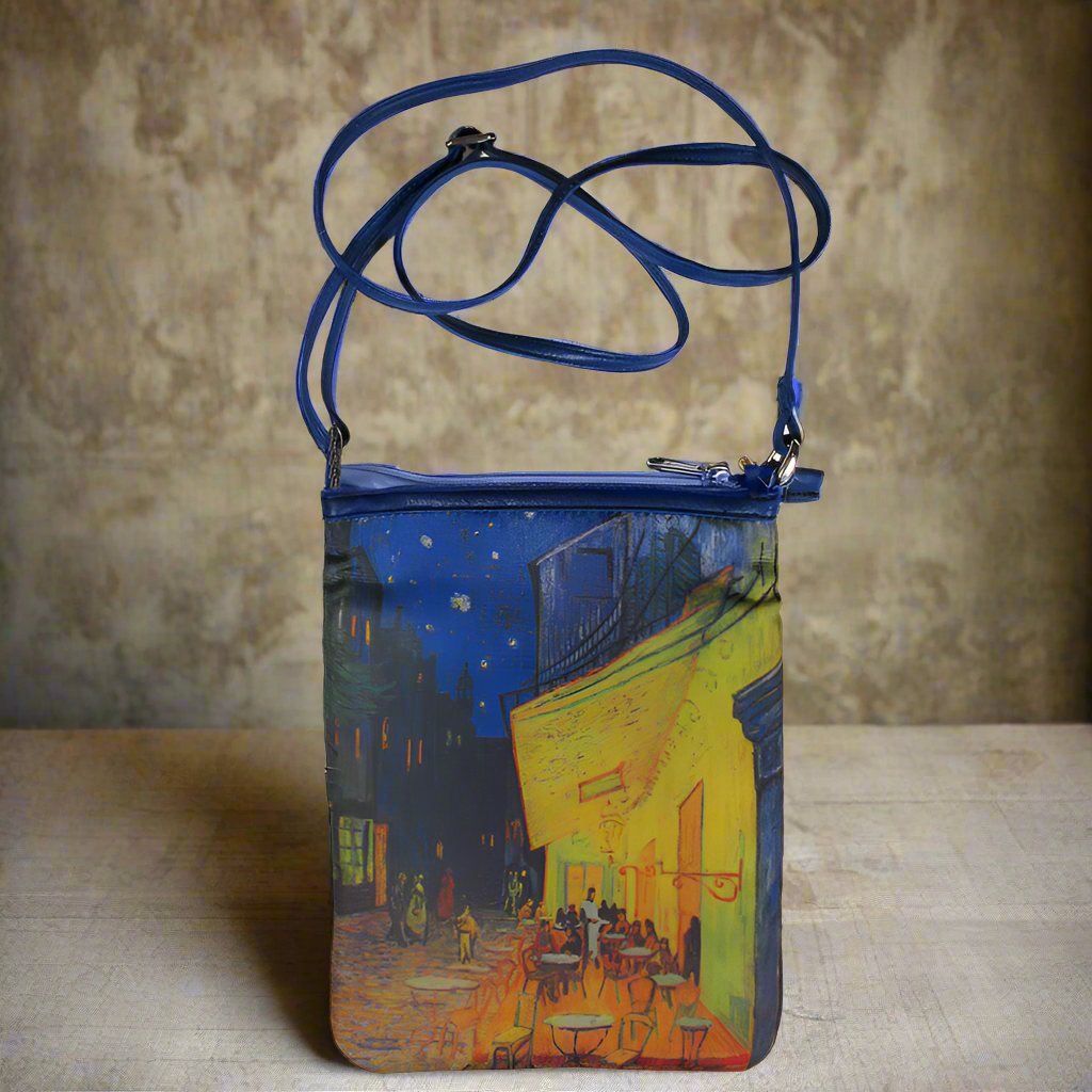 Van Gogh Cafe Art Hipster Bag