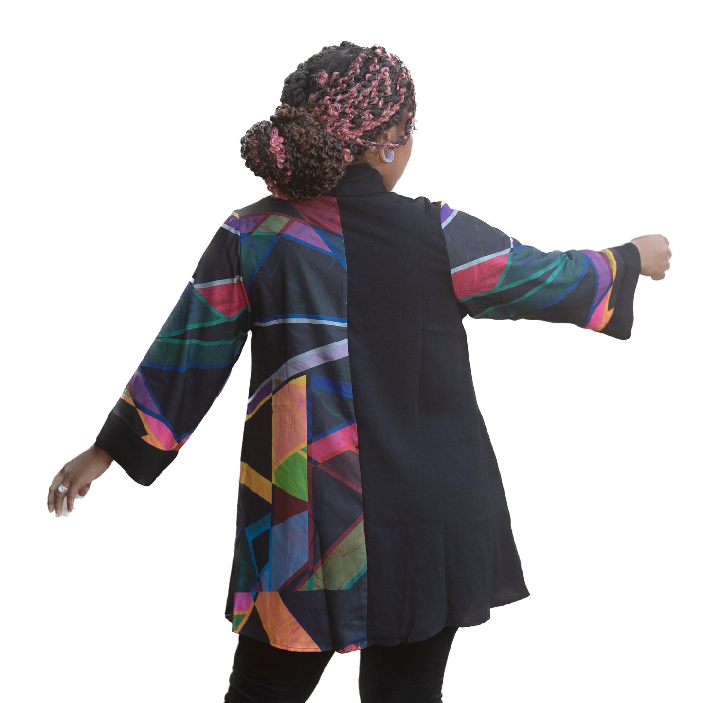 Abstract Design Swing Art Top