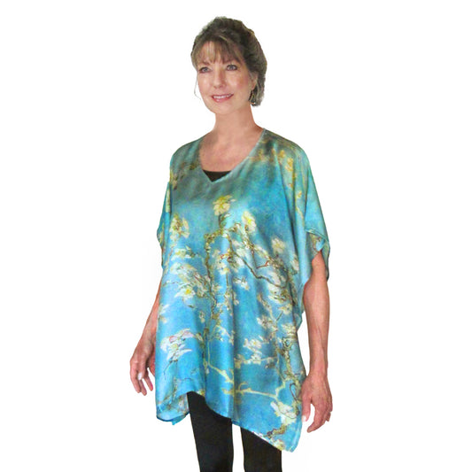 Van Gogh Almond Blossoms Popover Art Top or Scarf