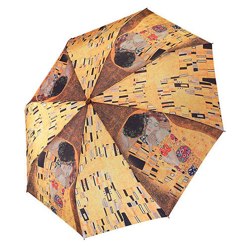 Klimt The Kiss Folding Art Umbrella
