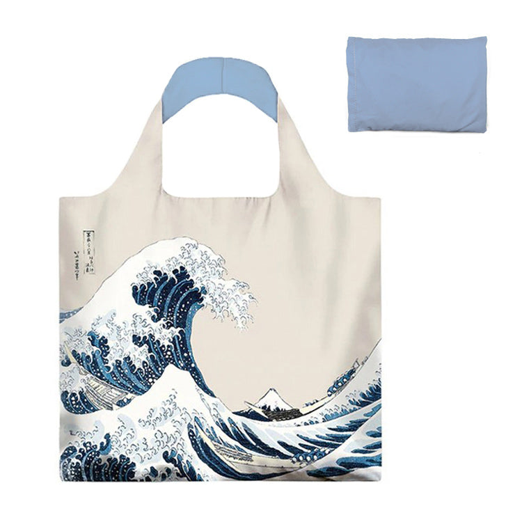 The Great Wave Shopping Art Tote