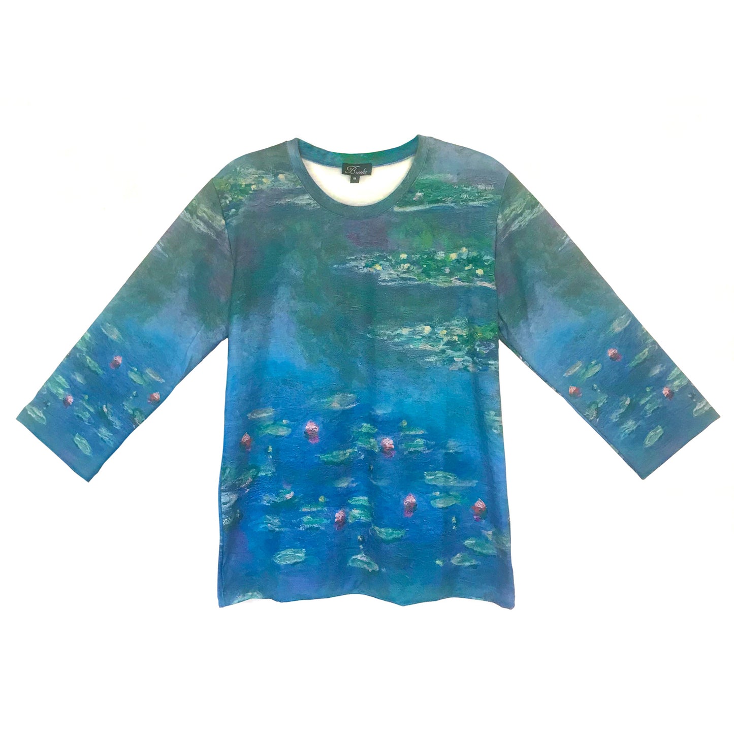 Monet Water Lilies Art Shirt