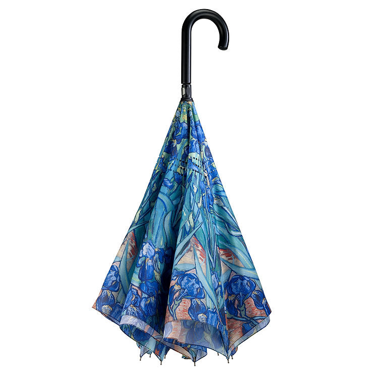 Van Gogh Irises Premium Art Umbrella