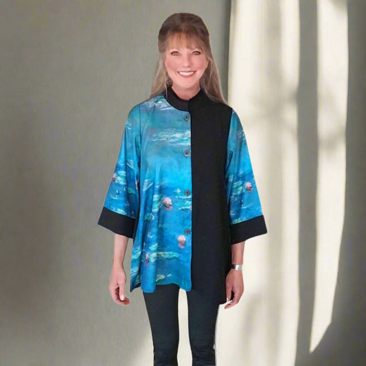 Monet Water Lilies Art Swing Top