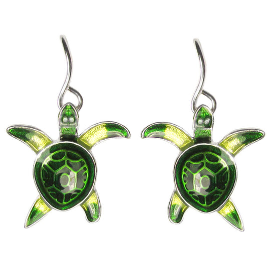 Hatchling Baby Sea Turtle Earrings
