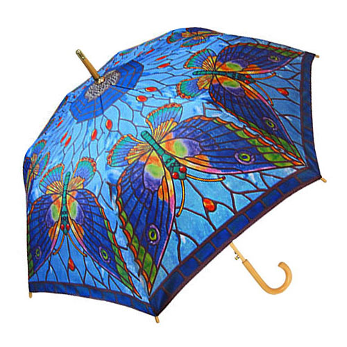 Tiffany Butterfly Art Umbrella