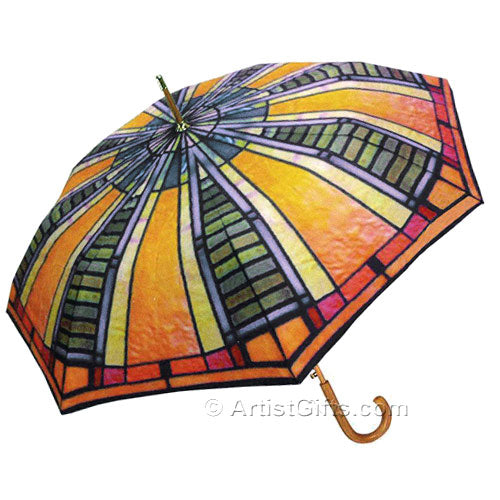 Frank Lloyd Wright Art Umbrella