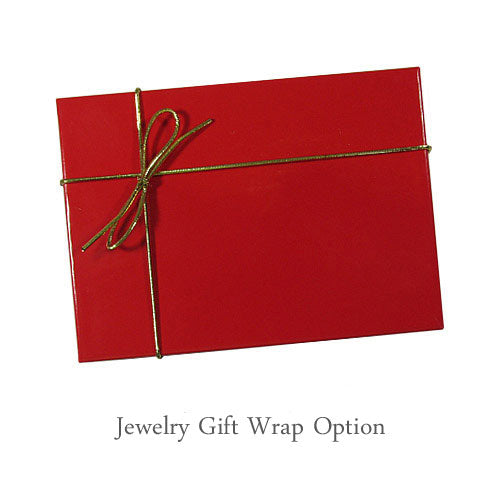 Gift Wrap for our Silver Dragonfly Charm Necklace