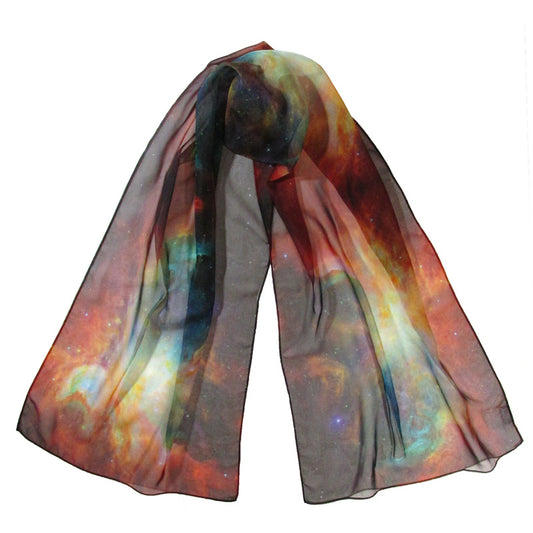Hubble Art Scarf by Breeke & Co