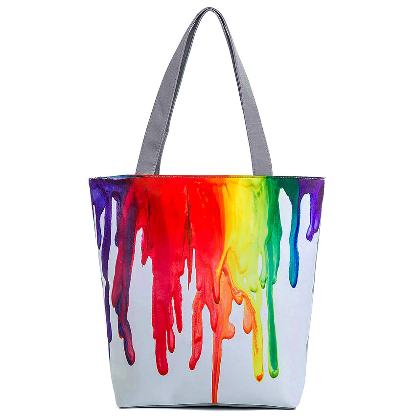 Paint Drips Artist Tote Bag 