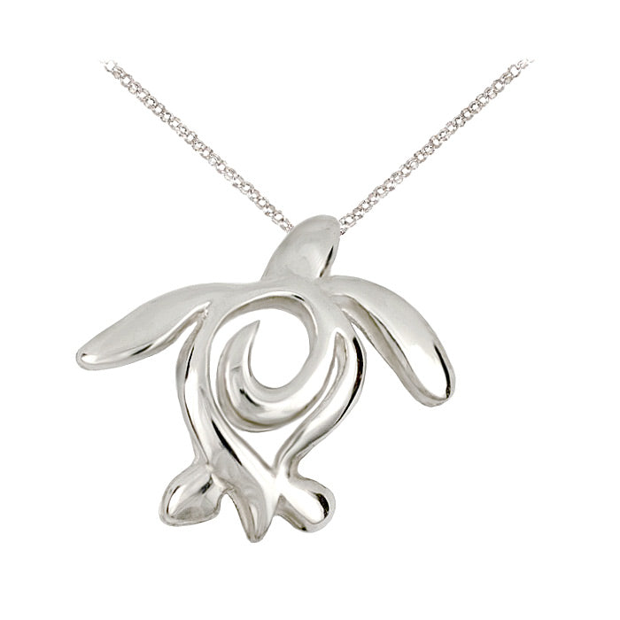 Ocean Traveler Mini Sea Turtle Necklace