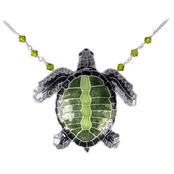 Olive Ridley Sea Turtle Necklace / Choker
