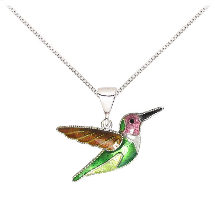 Anna's Hummingbird Necklace