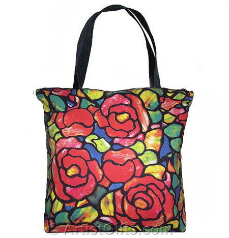 Tiffany Roses Tote Bag