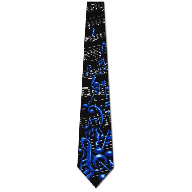 Music Theme Necktie