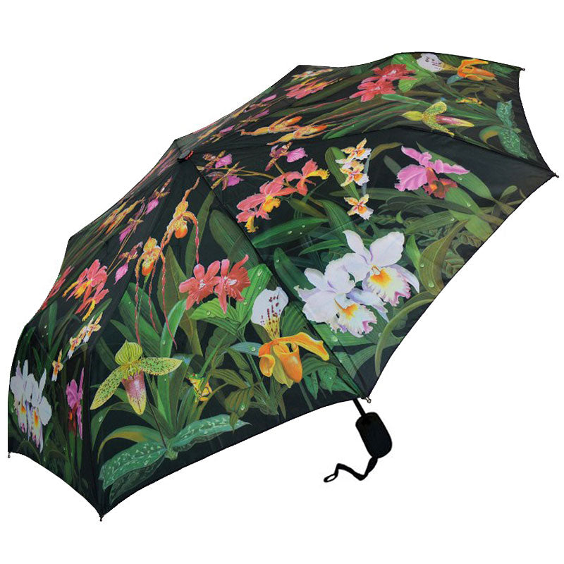 Orchid Flower Folding Umbrella
