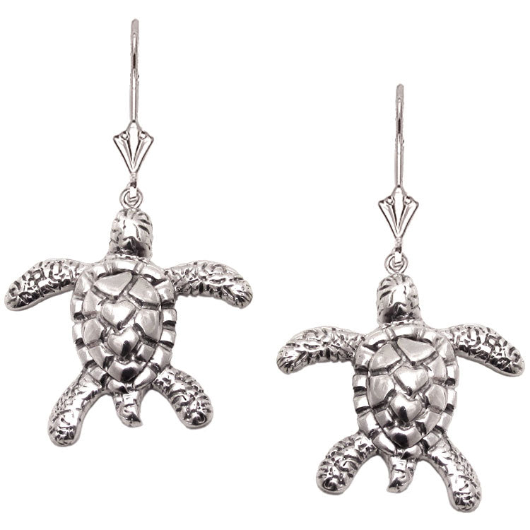 Matching Green Sea Turtle Earrings - Sold Separately