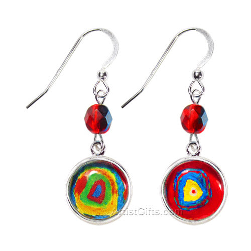 Kandinsky Abstract Art Earrings