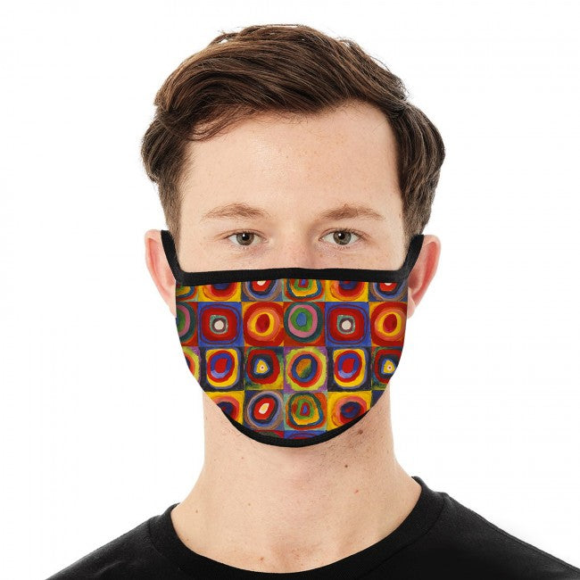 Kandinsky Color Study Facemask Front