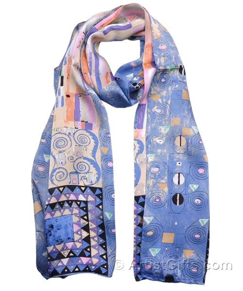Klimt Silk Scarf The Stoclet Frieze