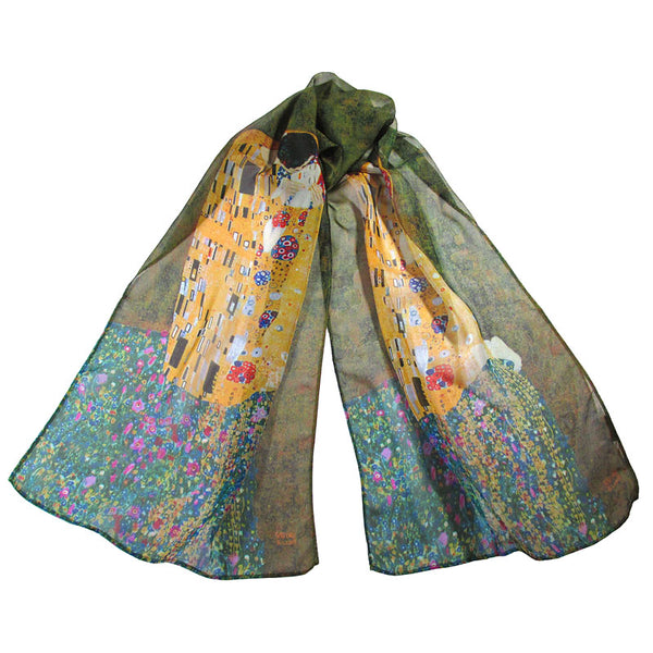 The Kiss Silk Scarf