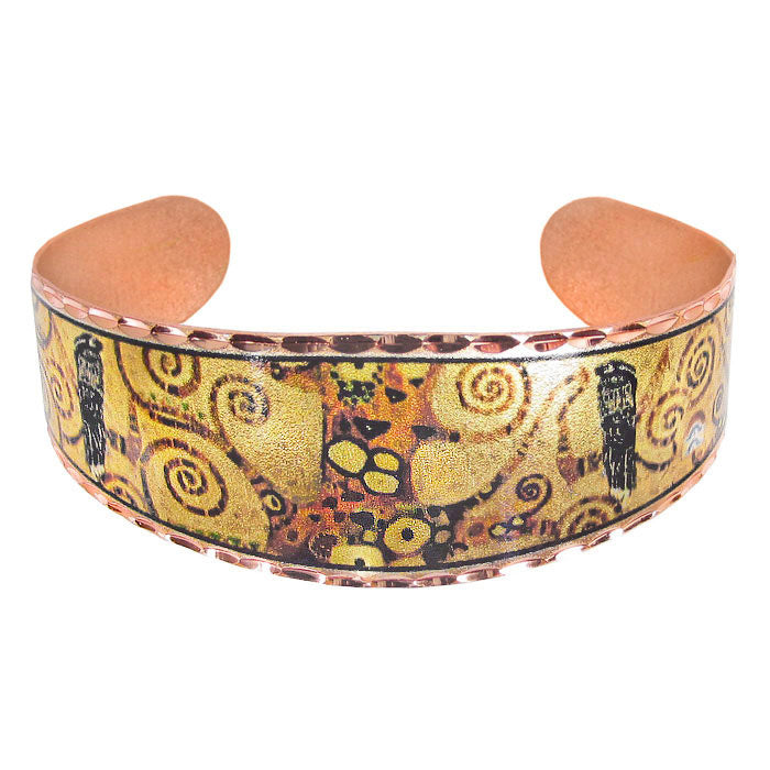 Klimt Tree of Life Cuff Bracelet