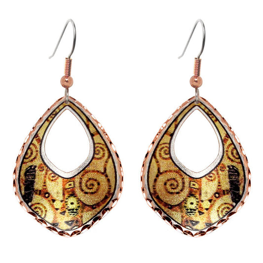 Klimt Tree of Life Earrings