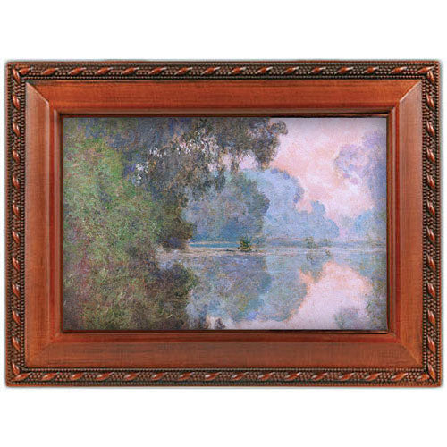 Monet Music Box Backwater Seine at Giverny 