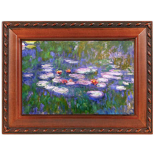 Monet Water Lilies Music Box - 1919 Water Lilies