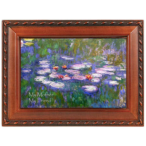 Monet Water Lilies Music Box - 1919