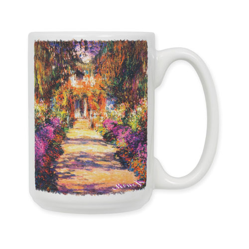 Monet Garden Coffee Mug