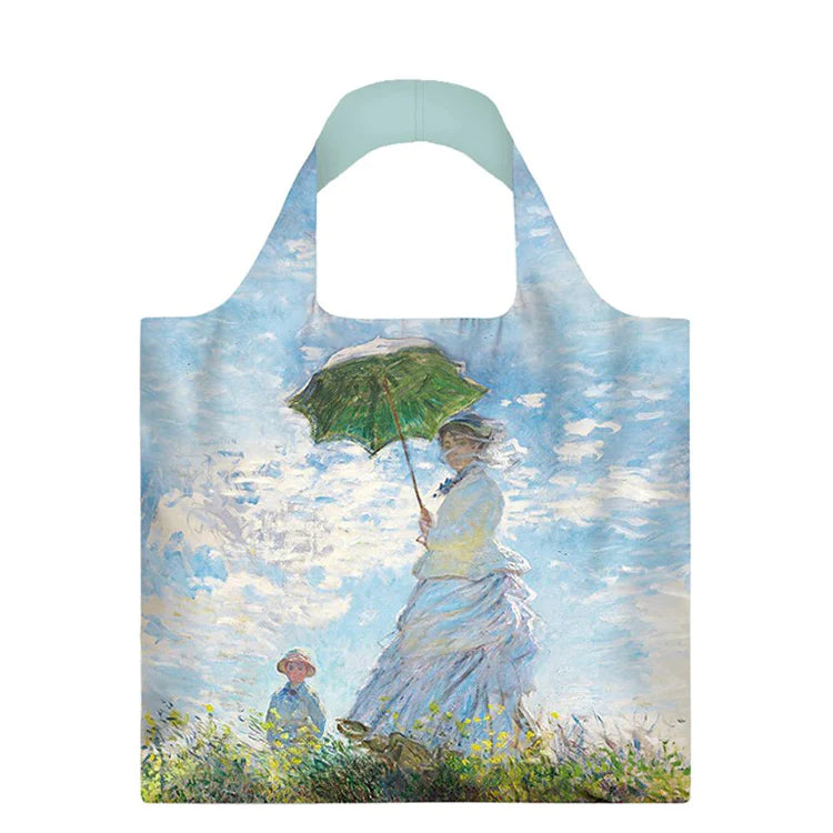 Monet Woman with a Parasol Reusable Shopping Bag