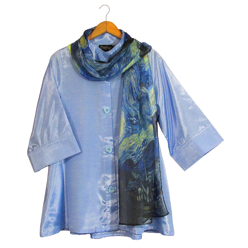 Swing Top with Renoir Art Scarf - Sold Separately