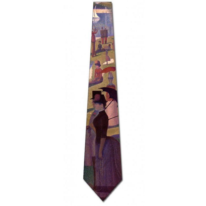 Seurat Sunday on the Grand Jatte Art Necktie