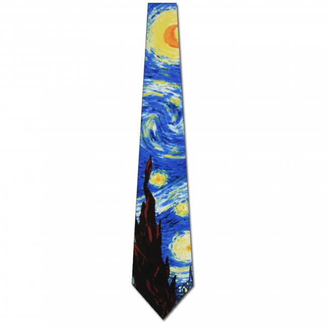 Van Gogh Starry Night Necktie
