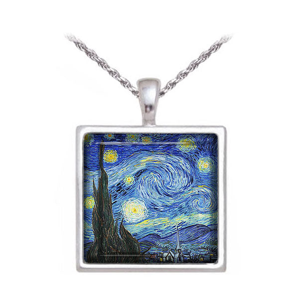 Van Gogh Starry Night Earrings