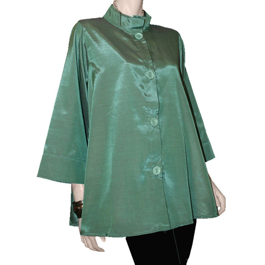 Dusty Jade Swing Art Top