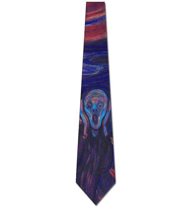 Edvard Munch Scream Necktie