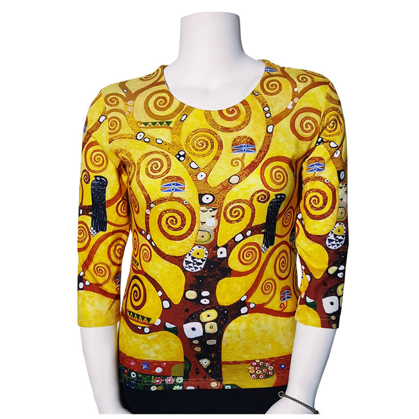 Klimt Tree of Life Art Shirt II