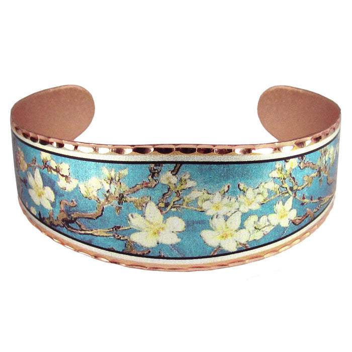 Matching Almond Blossoms Cuff Bracelet - Sold Separately