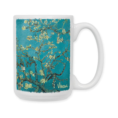 Van Gogh Almond Blossoms Art Coffee Mug