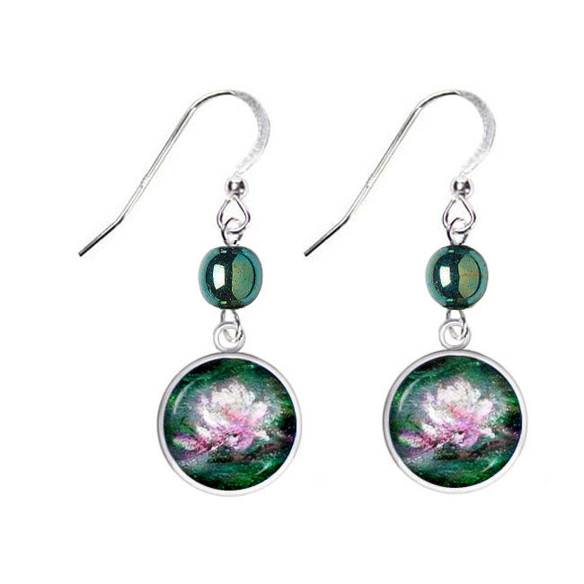 Monet 1905 Water Lily Earrings