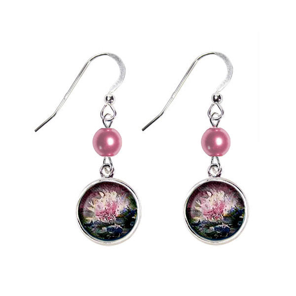 Matching 1908 Water Lilies Earrings - Sold Separately