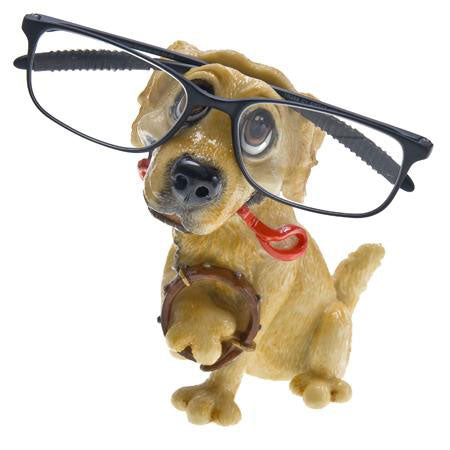 Yellow Lab Eyeglass Holder