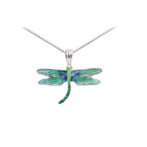 Turquoise Dragonfly Stud Earrings