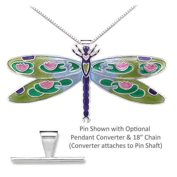 Matching Dragonfly Pin / Necklace - Sold Separately